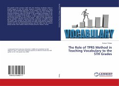 The Role of TPRS Method in Teaching Vocabulary to the 5TH Grades