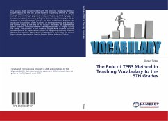 The Role of TPRS Method in Teaching Vocabulary to the 5TH Grades - Türkes, Dursun