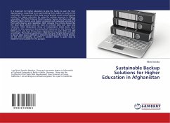 Sustainable Backup Solutions for Higher Education in Afghanistan