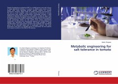 Metabolic engineering for salt tolerance in tomato