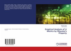 Empirical Analysis of Li Metrics by Weyuker's Property - Gupta, Rashmi;Kamra, Ruchi