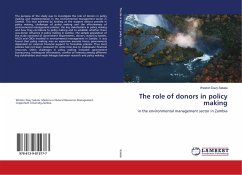 The role of donors in policy making
