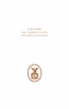 Register / Die Schriften zur Naturwissenschaft 3. Abt., 2 - Goethe, Johann Wolfgang von;Goethe, Johann Wolfgang von