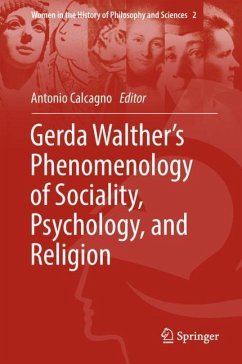 Gerda Walther¿s Phenomenology of Sociality, Psychology, and Religion