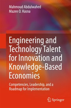 Engineering and Technology Talent for Innovation and Knowledge-Based Economies (eBook, PDF) - Abdulwahed, Mahmoud; Hasna, Mazen O.