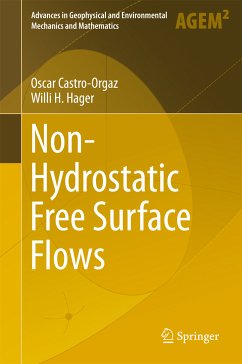 Non-Hydrostatic Free Surface Flows (eBook, PDF) - Castro-Orgaz, Oscar; Hager, Willi H.