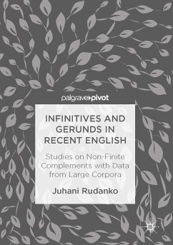 Infinitives and Gerunds in Recent English (eBook, PDF) - Rudanko, Juhani