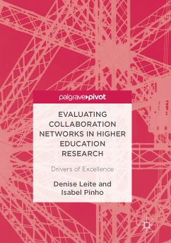 Evaluating Collaboration Networks in Higher Education Research (eBook, PDF) - Leite, Denise; Pinho, Isabel