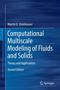 Computational Multiscale Modeling of Fluids and Solids (eBook, PDF) - Steinhauser, Martin Oliver