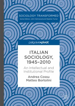 Italian Sociology,1945–2010 (eBook, PDF)