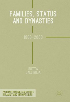 Families, Status and Dynasties (eBook, PDF)