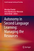 Autonomy in Second Language Learning: Managing the Resources (eBook, PDF)