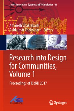 Research into Design for Communities, Volume 1 (eBook, PDF)