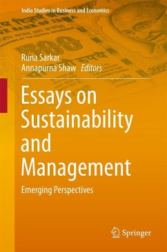 Cover Essays on Sustainability and Management (eBook, PDF)