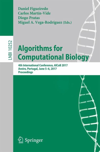 Algorithms for Computational Biology (eBook, PDF) Algorithms for Computational Biology (eBook, PDF)