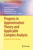 Progress in Approximation Theory and Applicable Complex Analysis (eBook, PDF)