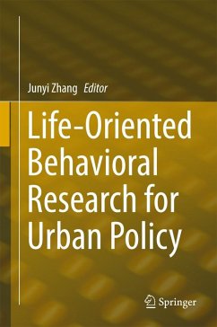 Life-Oriented Behavioral Research for Urban Policy (eBook, PDF)