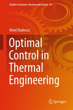 Optimal Control in Thermal Engineering (eBook, PDF) - Badescu, Viorel