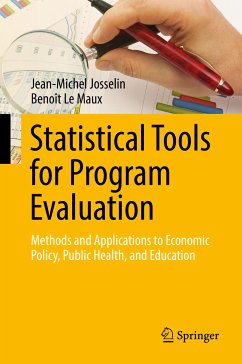 Statistical Tools for Program Evaluation (eBook, PDF) - Josselin, Jean-Michel; Le Maux, Benoît