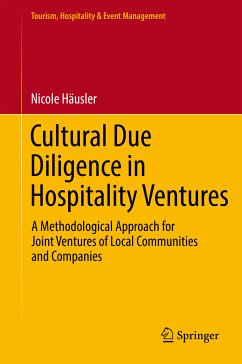 Cultural Due Diligence in Hospitality Ventures (eBook, PDF) - Häusler, Nicole