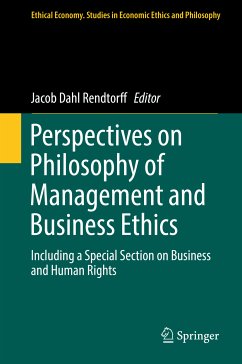 Perspectives on Philosophy of Management and Business Ethics (eBook, PDF)