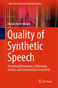 Quality of Synthetic Speech (eBook, PDF) - Hinterleitner, Florian