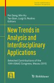 New Trends in Analysis and Interdisciplinary Applications (eBook, PDF)