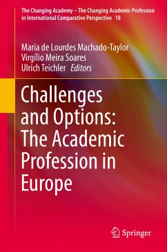 Challenges and Options: The Academic Profession in Europe (eBook, PDF)