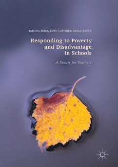 Responding to Poverty and Disadvantage in Schools (eBook, PDF) - Bibby, Tamara; Lupton, Ruth; Raffo, Carlo