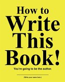 How to Write This Book