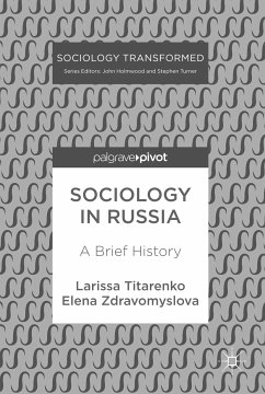 Sociology in Russia (eBook, PDF) - Titarenko, Larissa; Zdravomyslova, Elena