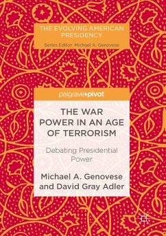The War Power in an Age of Terrorism (eBook, PDF) - Genovese, Michael A.; Adler, David Gray