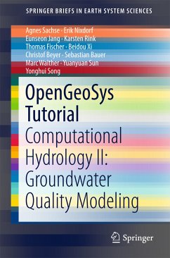 OpenGeoSys Tutorial (eBook, PDF) - Sachse, Agnes; Nixdorf, Erik; Jang, Eunseon; Rink, Karsten; Fischer, Thomas; Xi, Beidou; Beyer, Christof; Bauer, Sebastian; Walther, Marc; Sun, Yuanyuan; Song, Yonghui