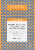 Higher Education Discourse and Deconstruction (eBook, PDF)