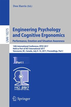 Cover Engineering Psychology and Cognitive Ergonomics: Performance, Emotion and Situation Awareness (eBook, PDF)