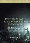 Contemporary Irish Poetry and the Canon (eBook, PDF)