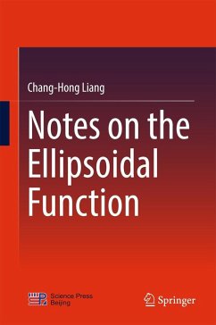 Notes on the Ellipsoidal Function (eBook, PDF) - Liang, Chang-Hong