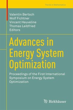 Cover Advances in Energy System Optimization (eBook, PDF)