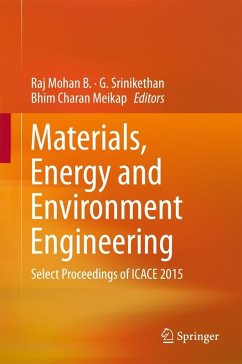 Cover Materials, Energy and Environment Engineering (eBook, PDF)