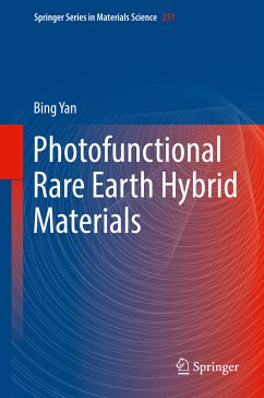 Photofunctional Rare Earth Hybrid Materials (eBook, PDF) - Yan, Bing