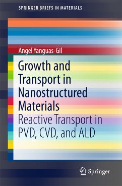 Growth and Transport in Nanostructured Materials (eBook, PDF) - Yanguas-Gil, Angel