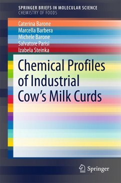 Chemical Profiles of Industrial Cow’s Milk Curds (eBook, PDF) - Barone, Caterina; Barbera, Marcella; Barone, Michele; Parisi, Salvatore; Steinka, Izabela