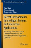 Recent Developments in Intelligent Systems and Interactive Applications (eBook, PDF)