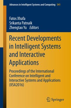 Recent Developments in Intelligent Systems and Interactive Applications (eBook, PDF)