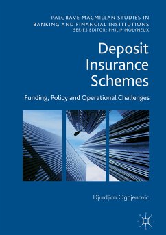 Deposit Insurance Schemes (eBook, PDF) - Ognjenovic, Djurdjica