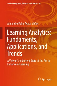 Learning Analytics: Fundaments, Applications, and Trends (eBook, PDF)