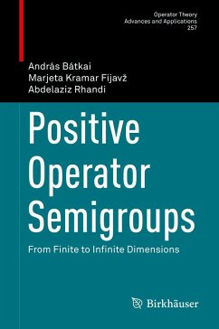 Positive Operator Semigroups (eBook, PDF) - Bátkai, András; Kramar Fijavz, Marjeta; Rhandi, Abdelaziz