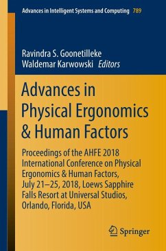 Advances in Physical Ergonomics & Human Factors (eBook, PDF)