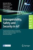 Interoperability, Safety and Security in IoT (eBook, PDF)