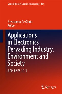 Applications in Electronics Pervading Industry, Environment and Society (eBook, PDF)